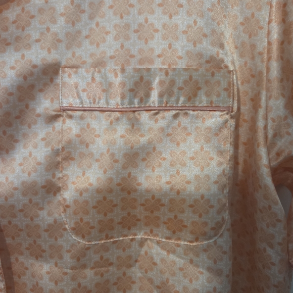 Vanity Fair Orange Pajama Set Size Medium - Picture 6 of 13